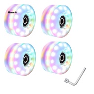 4 Roller Skate Wheels 58mm X 32mm  Quad Roller Skateboard Wheels Outdoor Outdoor Light Up Wheels Rol