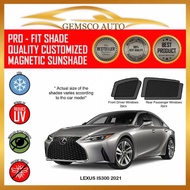 Lexus IS300 2021 (Plastic Frame) (2pcs) Car Sunshade