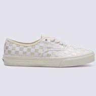 VANS AUTHENTIC EMBROIDERED CHECKER WHITE SNEAKERS สินค้ามีประกันแท้