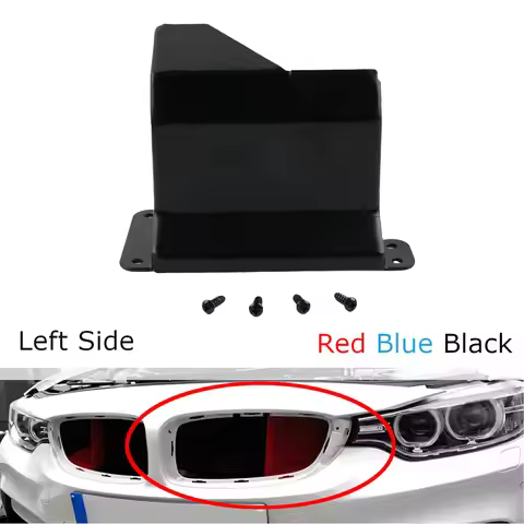 Aluminum Upgrade Front Air Intake Scoops Left Side For BMW 1 2 3 4 M2 M3 M4 Series F30 F31 F32 F33 F