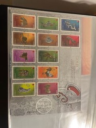 十二生肖金銀郵票小型張