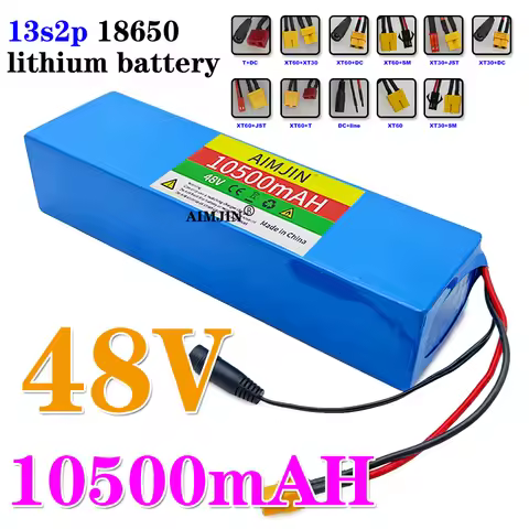 13s2p battery pack High Power 18650 Battery 48V 10.5Ah Electric Car Electric Motorcycle DIY Battery