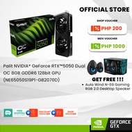 Palit NVIDIA GeForce RTXTM5050 Dual OC 8GB GDDR6 128bit GPU (NE65050S19P1-GB2070D)