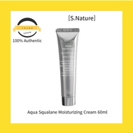 [S.Nature] Aqua Squalane Moisturizing Cream 60ml [Makeup Base / Hydrating / Wrinkle]