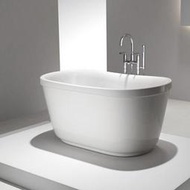 橢圓小型獨立式浴缸 (100cm)