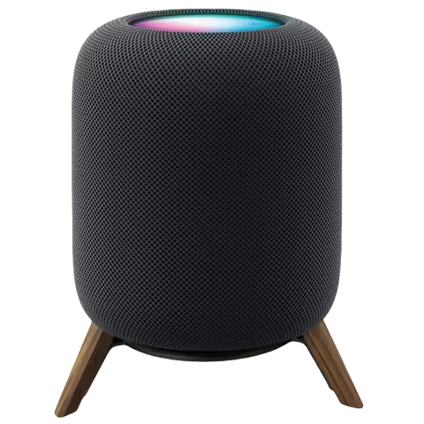 Real Wood Tripod Holder Wooden Stable Stand Mount For Homepod Home Pod HomePod 2 with Non-Slip Feet 