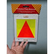 3M Probation Car Plate P plate Probation Plate For Cars 2 PIECES Front and Back