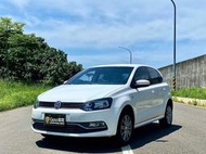 2015 VW Polo 1.6 白# 灰強力過件9 #強力過件99%、#可全額貸、#超額貸、#車換車結清