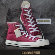 รองเท้าConverse All Star Classic หุ้มข้อ สีเลือดหมู Size 36-45 รับประกันสินค้าทุกชิ้น