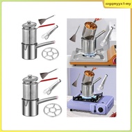 [SzgqmyyxfeMY] Deep Fryer with Handle Deep Fryer Frying Pot for Kitchen Outdoor Camping