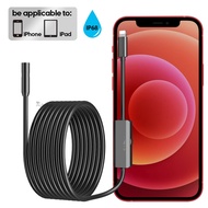 Endoscope Camera For iP APPLE 8MM Cars Endoscopic IP68 Waterproof 8 LEDs Borescope Inspection iP14 i