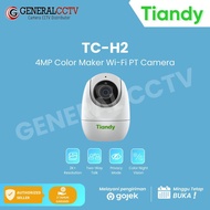 Tiandy TC-H2 4MP Camera IP Color Maker WiFi PT Camera CCTV Talk Way Talk Color Night Vision