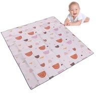 Diydeg Baby Play Mat 51.2x51.2in Foldable Water Proof Grime Activity PlayMat Anti Slip Portable Mult