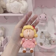 Handmade super cute Shin-chan plush toy adorable silly girl with a runny nose ...