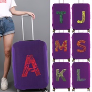 Luggage Protector Suitcase Protector Baggage Dust Case Cover engrave image Suitable 18-32 Inch Suitc