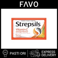 Strepsils Orange Throat Relief Candy - 8 Grains