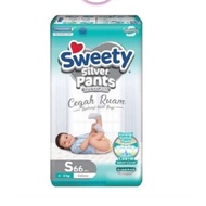 SWEETY Fit pantz Silver PantsDiaper Pants S66