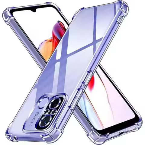 1.5MM Thick Air-Bag Clear Case For Xiaomi Redmi 10C 10A 9A 9C 12c Redmi Note 10 10S 11 11s 12s 12 Pr