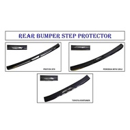 Toyota Fortuner rear bumper step protector rear bumper guard