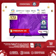 [Google TV] COOCAA 70 Inch Smart LED TV-Flicker Free (COOCAA 70Y72)