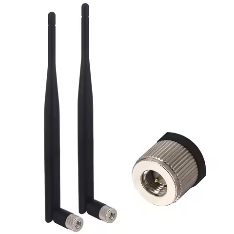 2pcs 5dBi 868MHz 915MHz GSM Signal Jammer Antenna NB-IOT Antennae ADS-B/TCAS/SSR SMA Male Adapter Co