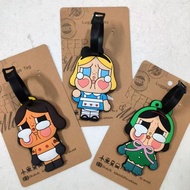 Cute Crybaby Alice Style Luggage Tag, Anti-lost Travel Bag Pendant