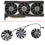 Cooling Fan Double Ball For AMD Radeon RX6800 RX6800XT RX6900XT 16G Graphics Card Fan Replacement 85