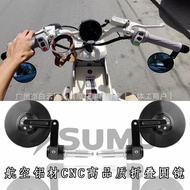 Sesuai untuk Qianjiang Flash 350QJ, Flash 500, Flash 300 cermin pandang belakang handlebar yang tela
