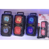 KIMISO Portable Bluetooth Speaker Rechargeable Great Party Speaker with 2 x 4 inches Woofers – High 