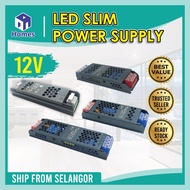 LED Strip Light Power Supply 100W 200W 300W 12V LED Driver Converter Transformer Ultra Thin LED Strip Driver