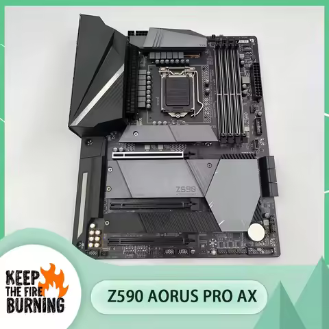 Supports 10-generation and 11-generation Cpu LGA1200 Desktop Motherboard DDR4 Z590 AORUS PRO AX
