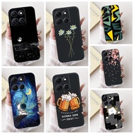 Motorola Moto G86 Case Cute Luxury Fashion Flowers Funny Painted Silicone Back Cover Motorola G86 Mo