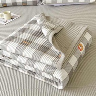 quilted bedsheet akemi bedsheet single bedsheet with comforter Washed Bubble Cotton Sheet Single Pie