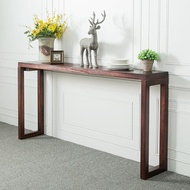 BW-6 CamalgOri Solid Wood Console Tables Modern Minimalist a Long Narrow Table Altar Console Hallway Long Side Table Wal