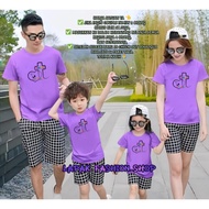 KATUN (UNIT PRICE) FAMILY CLOTHES FAMILY COUPLE T-SHIRTS JESUS MEMBER SHORT SLEEVES UK.S-XXL PASKAH 
