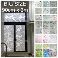 ☂🇲🇾 (free postage) 60 corak BIG 90cm x 3m glass tinted privacy sticker blind cermin window glasstinted tingkap