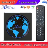 Best X98mini  Smart Android 11.0 TV Box S905W2 4G32G 4G64G Media Player X96 Smart tv m3u  set top bo