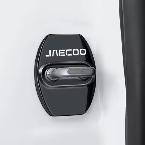 4pcs Car Door Lock Buckle Door Lock Protection Steel Lock Cover for Chery Jaecoo J7 J8 J5 6 Car Styl