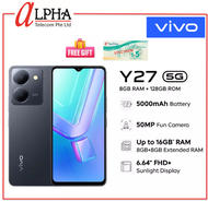 Vivo Y27 5G (8GB+8GB Extended RAM) +NTUC Voucher + Free Gift *2 Years Warranty By Vivo*