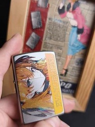 🍑Zippo 原裝正版 新世紀福音戰士EVA聯名款 明日香 防風煤油打火機 全新正貨🌸