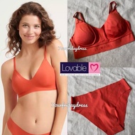 ORIGINAL [MATCHING SET] LOVABLE ZERO Feel Bralette and panty Unwired