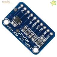 GORROS ADS1115 Development Board, 4 Input Channels ADS1115 Analog To Digital Module, Low Power 16Bit
