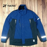 Jaket Tultex biru hitam (reflective)