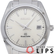 精工Grand Seiko男士石英錶 SBGX063/9F62-0AB0，含原廠錶盒和保固卡。不鏽鋼材質，銀色，拋光處理，成色極佳。 [二手]