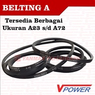 V-Belt Van Belt Belting V-Power A23 A24 A25 A26 A27 A28 A29 A30 A31 A32 A33 A34 A35 A36 A37 A38 A39 