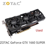 ⚖ZOTAC GeForce GTX 1660 SUPER X-GAMING Graphic Cards GPU Map For NVIDIA GTX1660S 6GB 12nm 1660 G ☸D