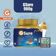 🎁 GSure 900g-Low GI+Lactose Free: Plant-Based Complete Nutrition Drink: Ensure Daily Nutrient Needs