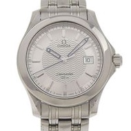 二手OMEGA海馬系列120公尺男士腕錶 2511.31 不鏽鋼 1998 銀色石英指針顯示 銀色錶盤