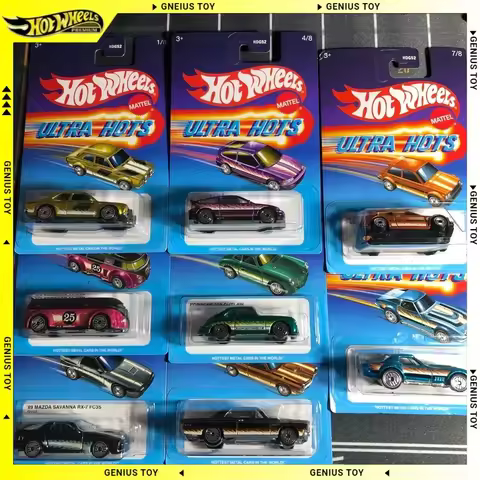 Hot Wheels 2025 Ultra Hots Ford Escort Volkswagen Mazda Honda CR-X Porsche 356 Pontiac GTO Toyota 1: