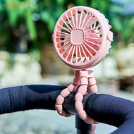 BDGF Baby Stroller Fan Hand Held Rechargeable USB Bladeless Small Folding Fans Mini Ventilator Silent Table Outdoor Cooler Neck Fan SG